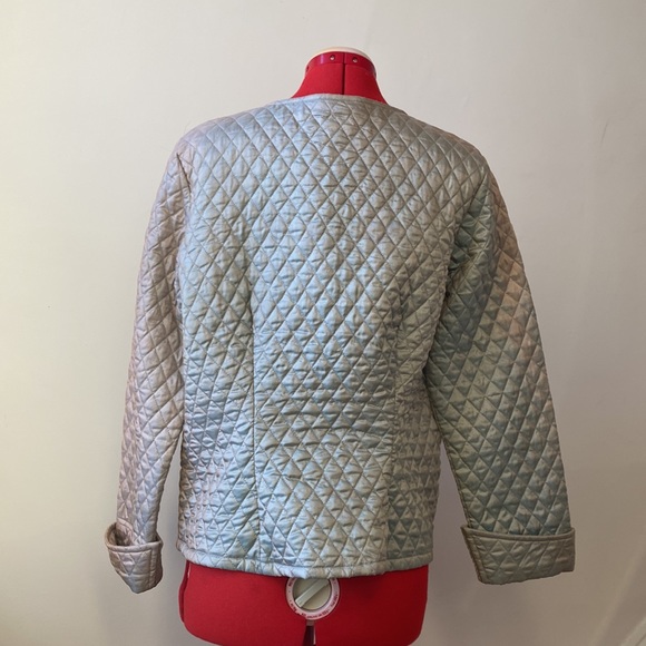 April Cornell Metallic Quilted Blazer - Picture 10 of 11